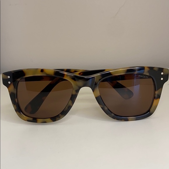 Komono Allen Tortoise Demi New Sunglasses brown tan wayfarer - Picture 9 of 16